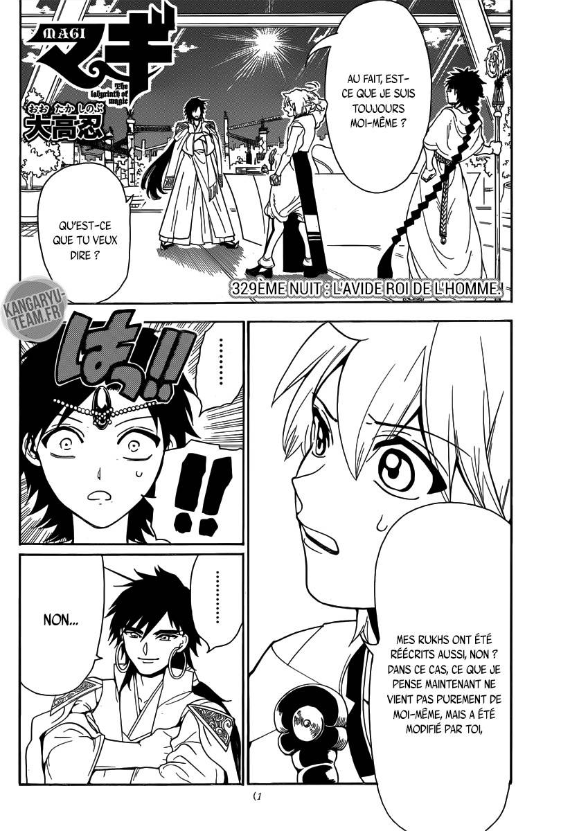 Lecture en ligne Magi 329 page 3