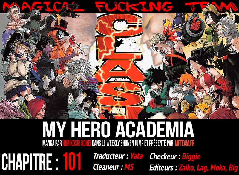 Lecture en ligne My Hero Academia 100 page 1