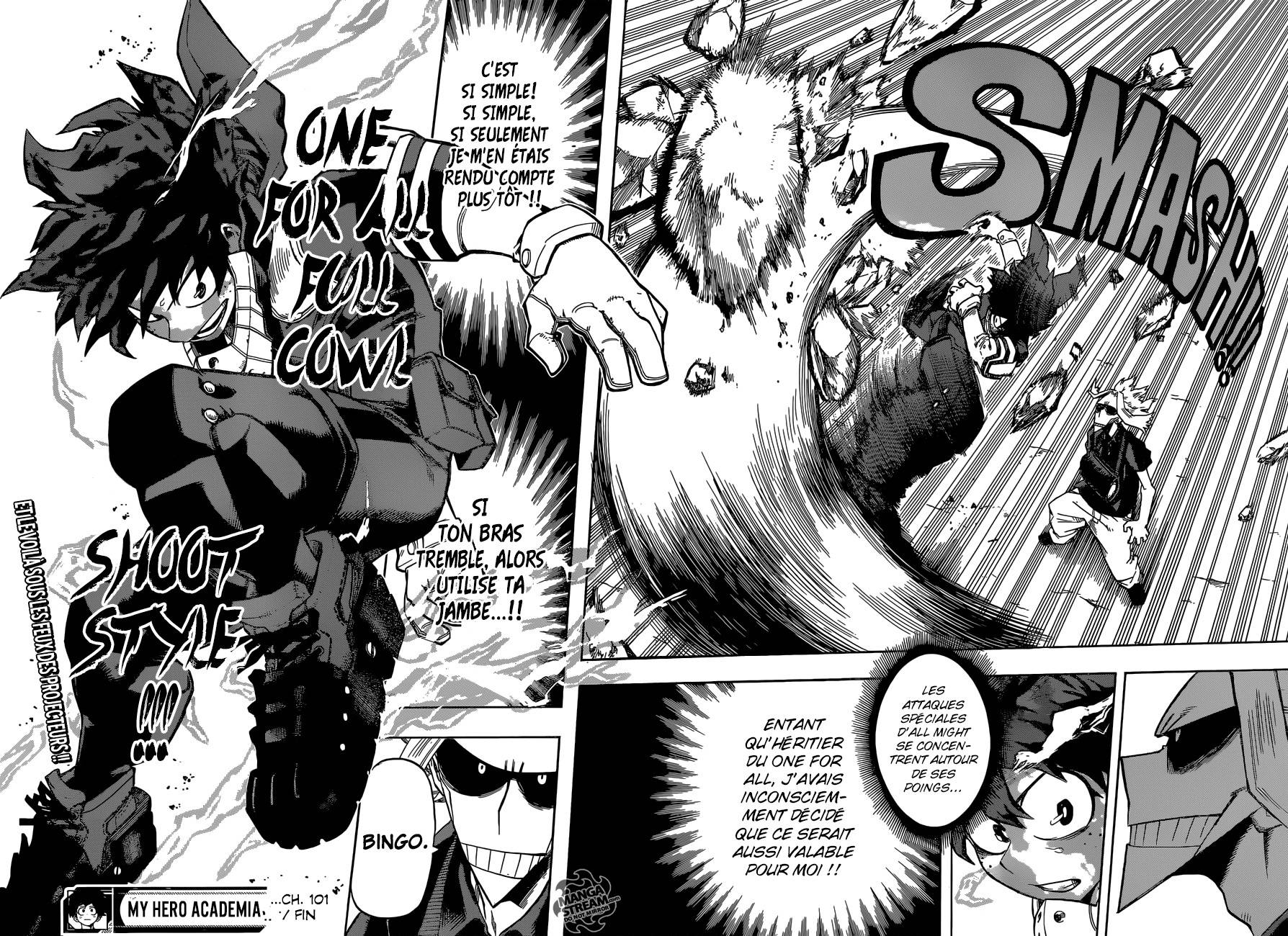 lecture en ligne My Hero Academia 100 page 19