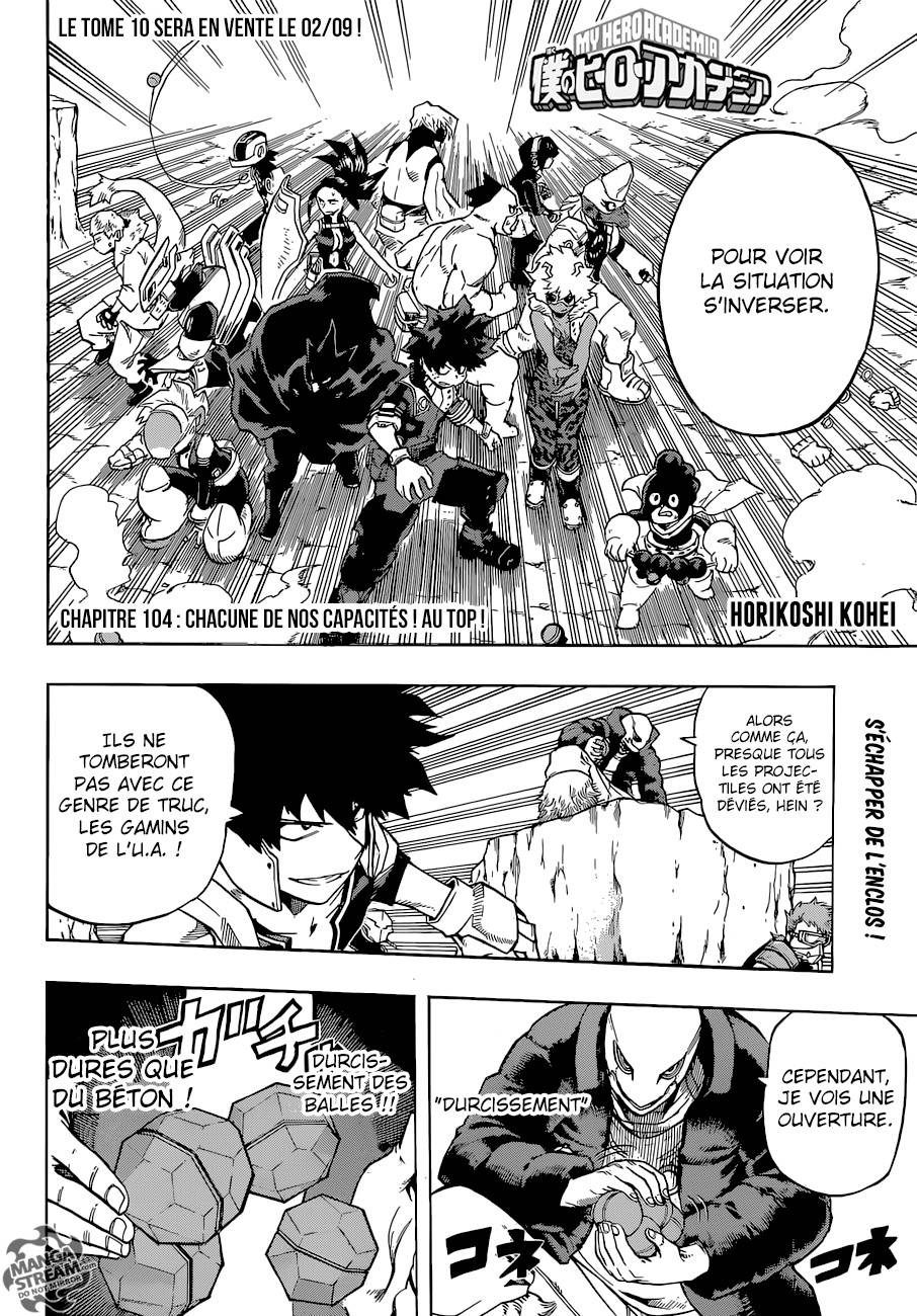 Lecture en ligne My Hero Academia 104 page 3