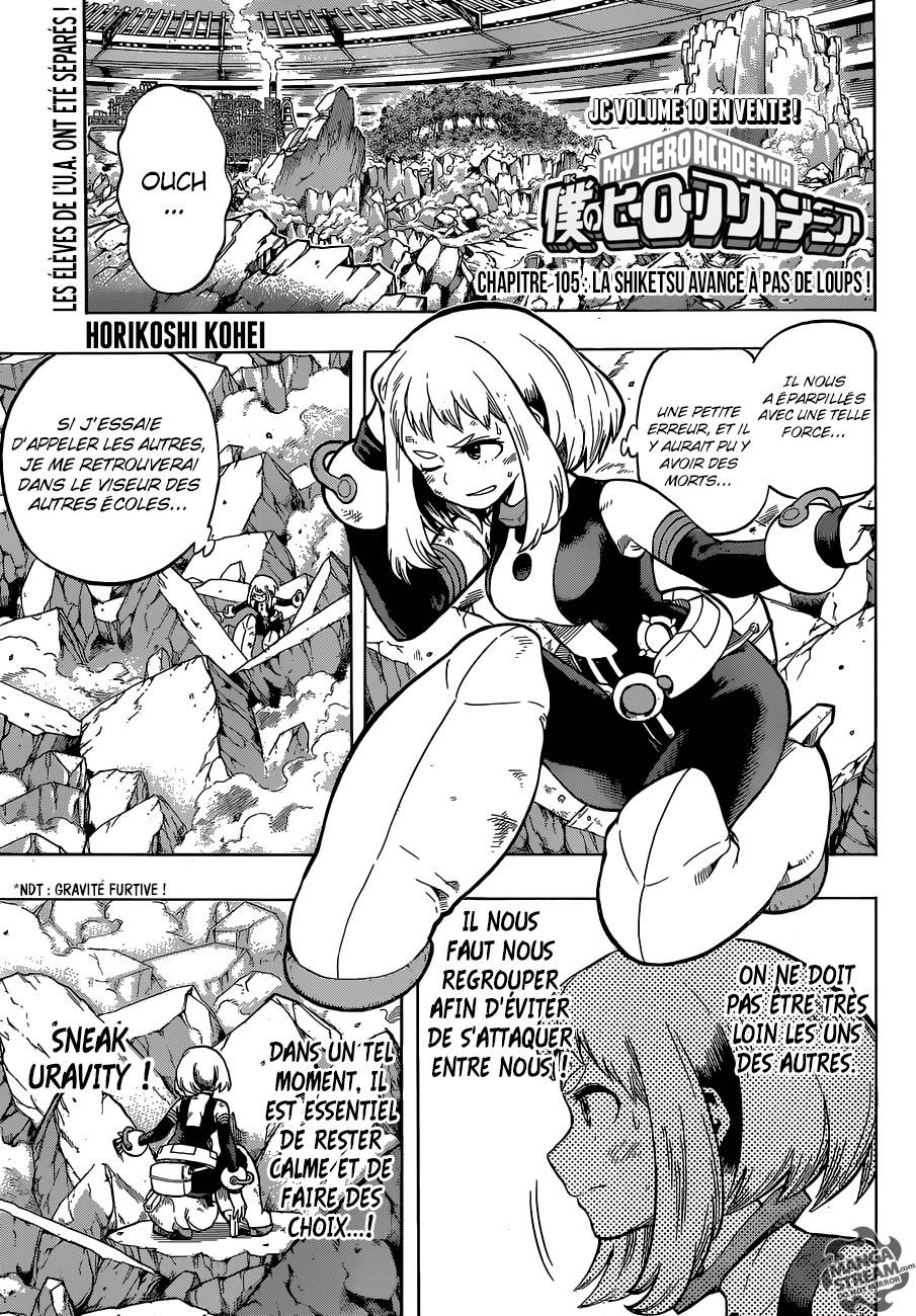 Lecture en ligne My Hero Academia 105 page 2