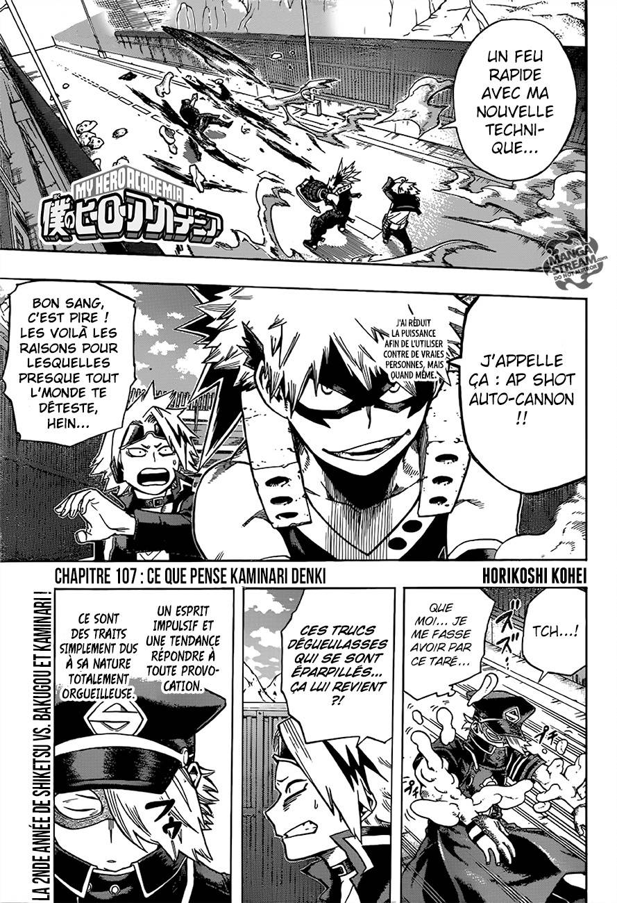 Lecture en ligne My Hero Academia 107 page 2