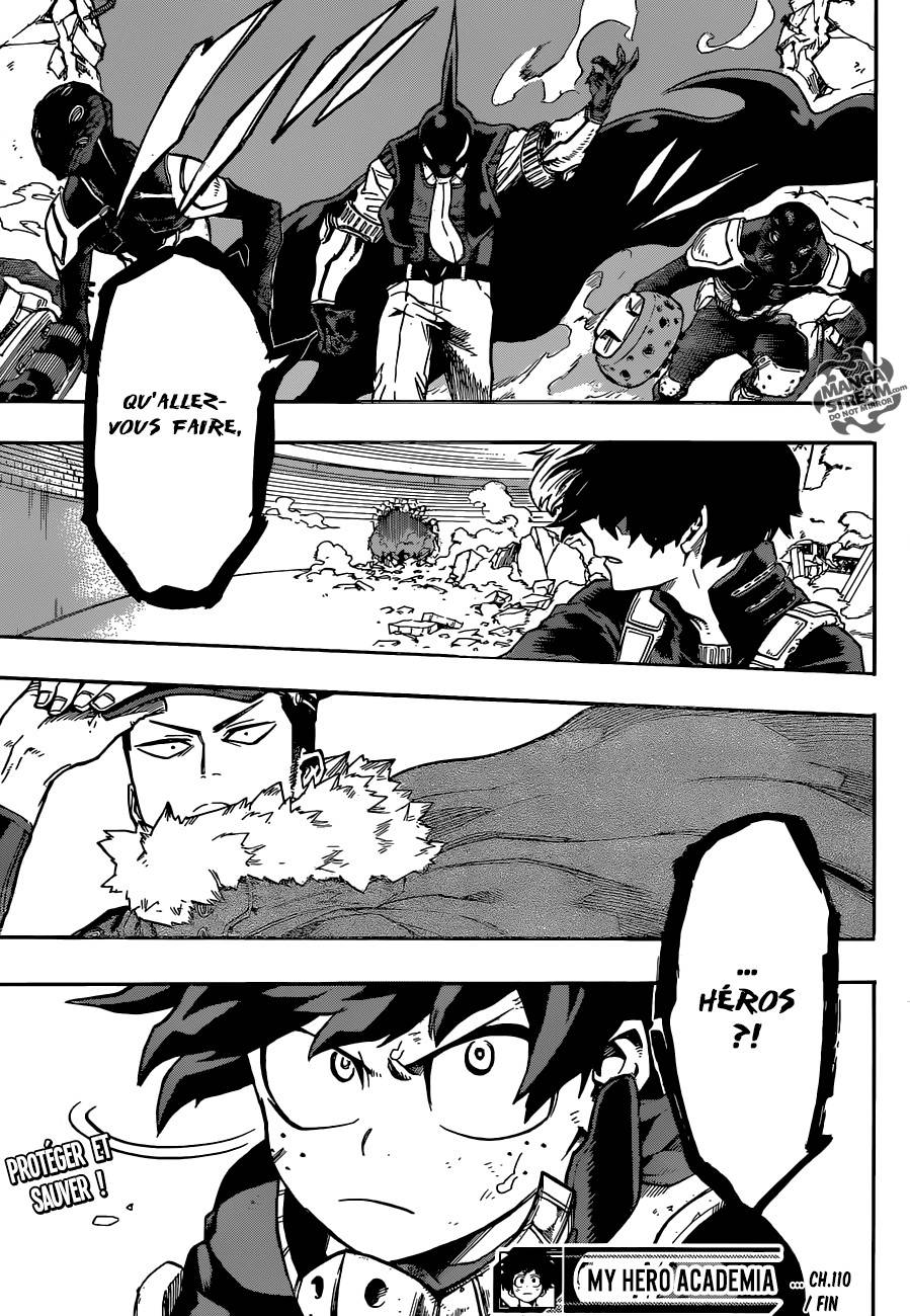 Lecture en ligne My Hero Academia 110 page 17