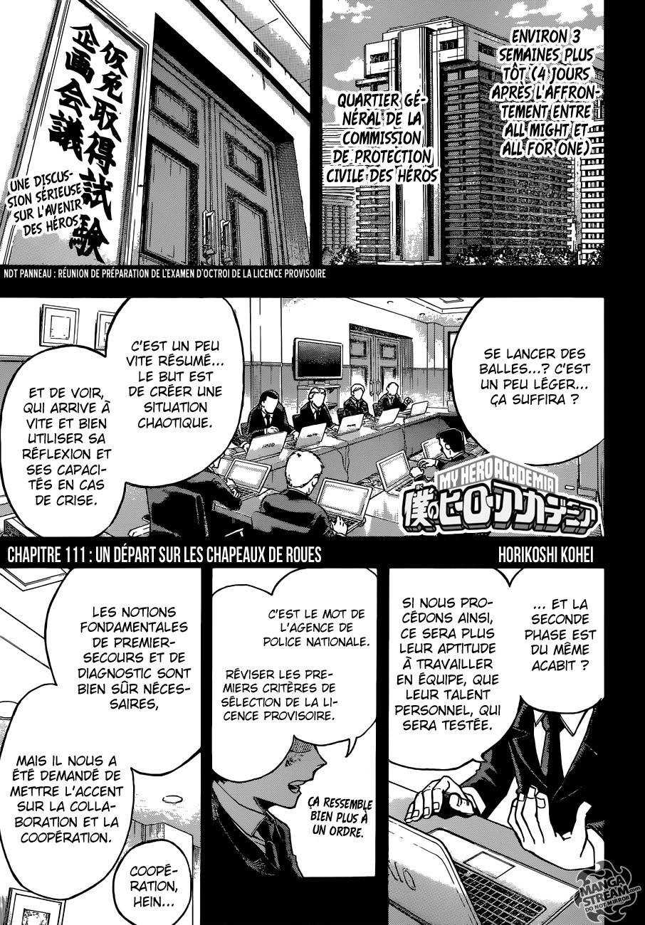 Lecture en ligne My Hero Academia 111 page 2