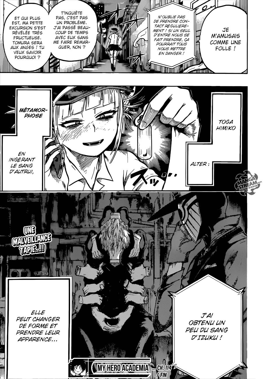 Lecture en ligne My Hero Academia 114 page 20
