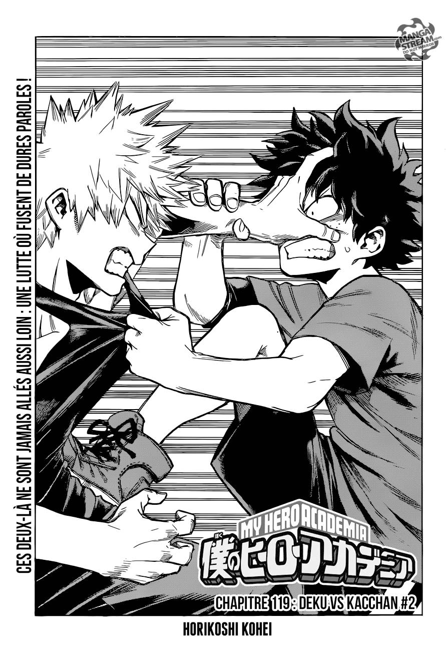 Lecture en ligne My Hero Academia 119 page 4