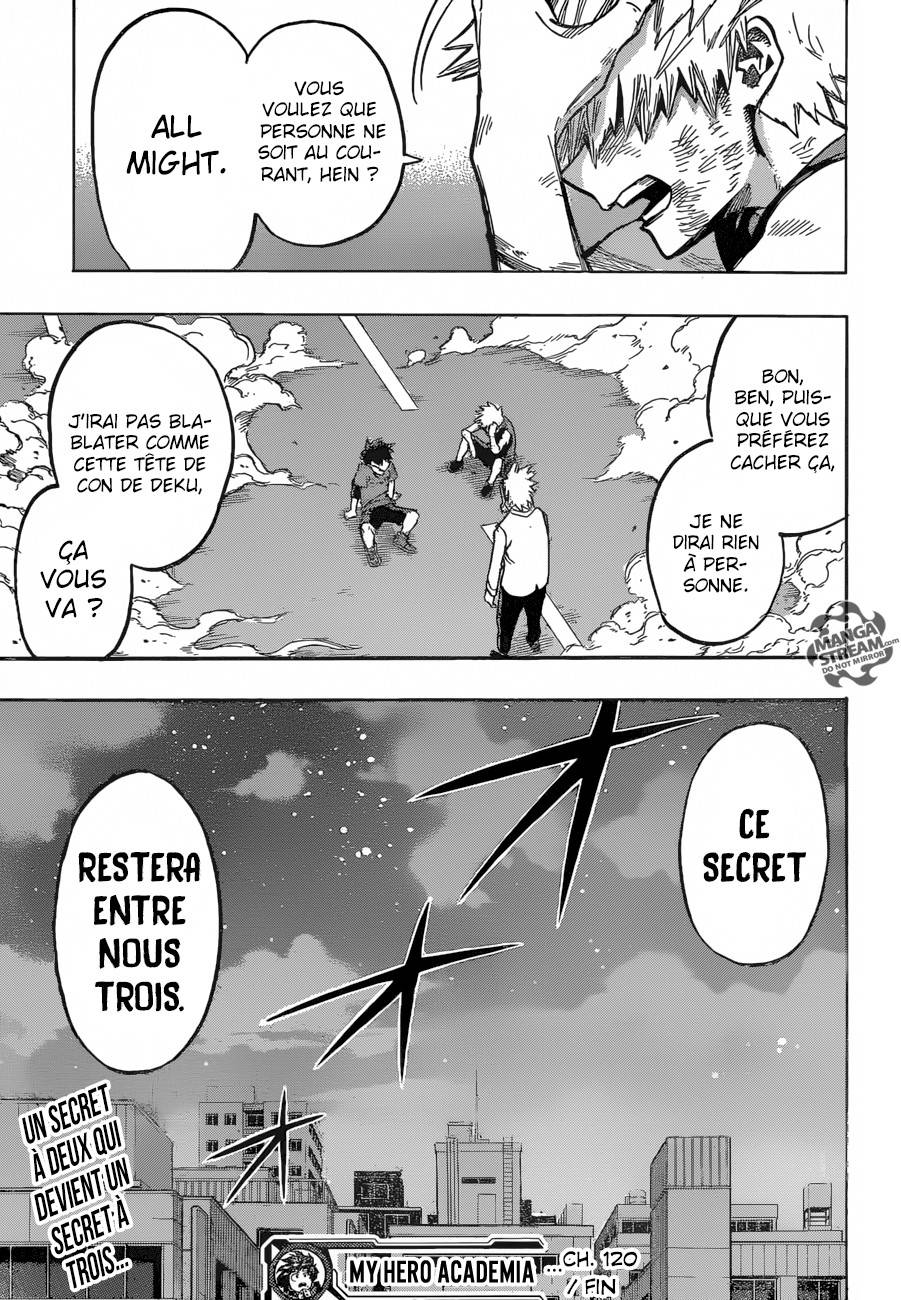 lecture en ligne My Hero Academia 120 page 19