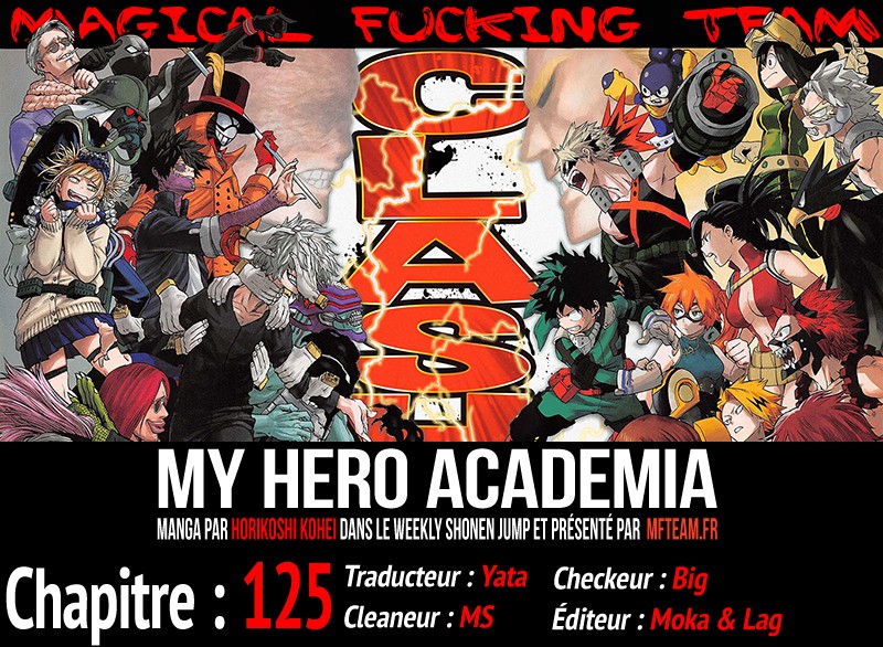 Lecture en ligne My Hero Academia 125 page 1