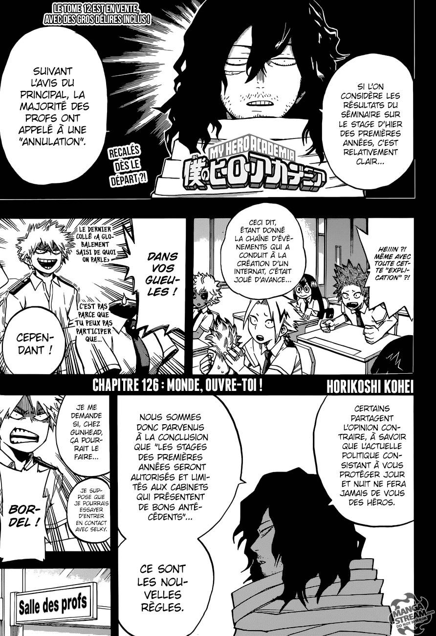 Lecture en ligne My Hero Academia 126 page 2