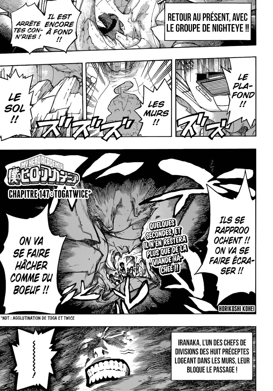 Lecture en ligne My Hero Academia 147 page 2