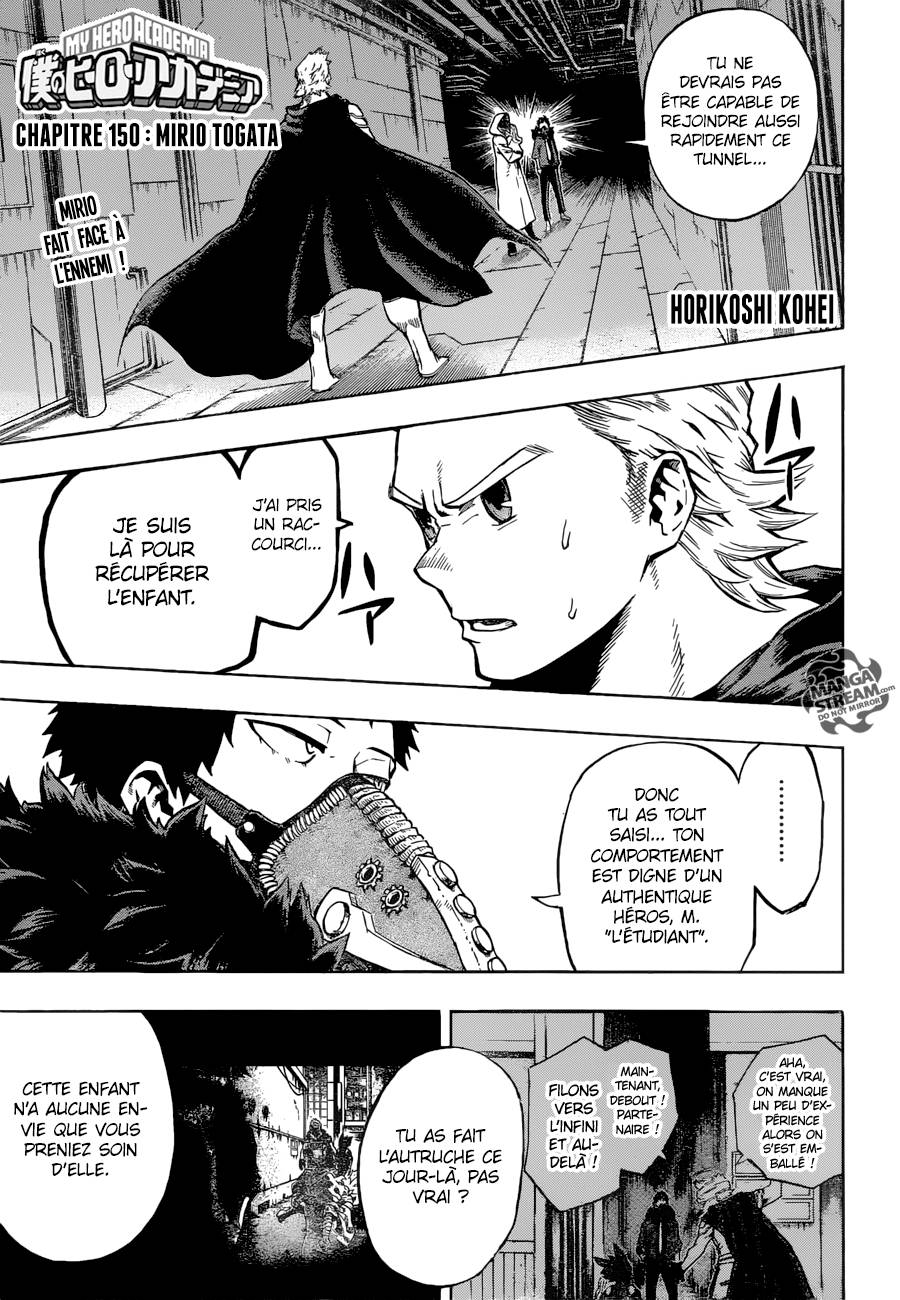 Lecture en ligne My Hero Academia 150 page 2