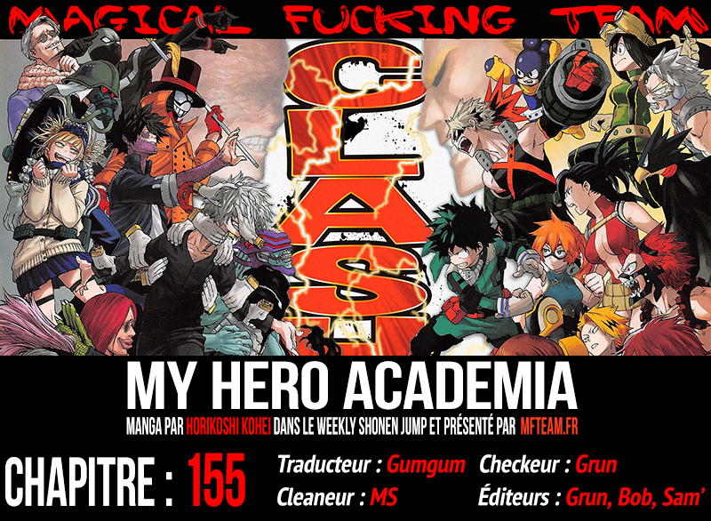 Lecture en ligne My Hero Academia 155 page 1