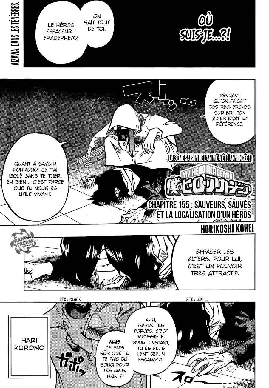 Lecture en ligne My Hero Academia 155 page 2