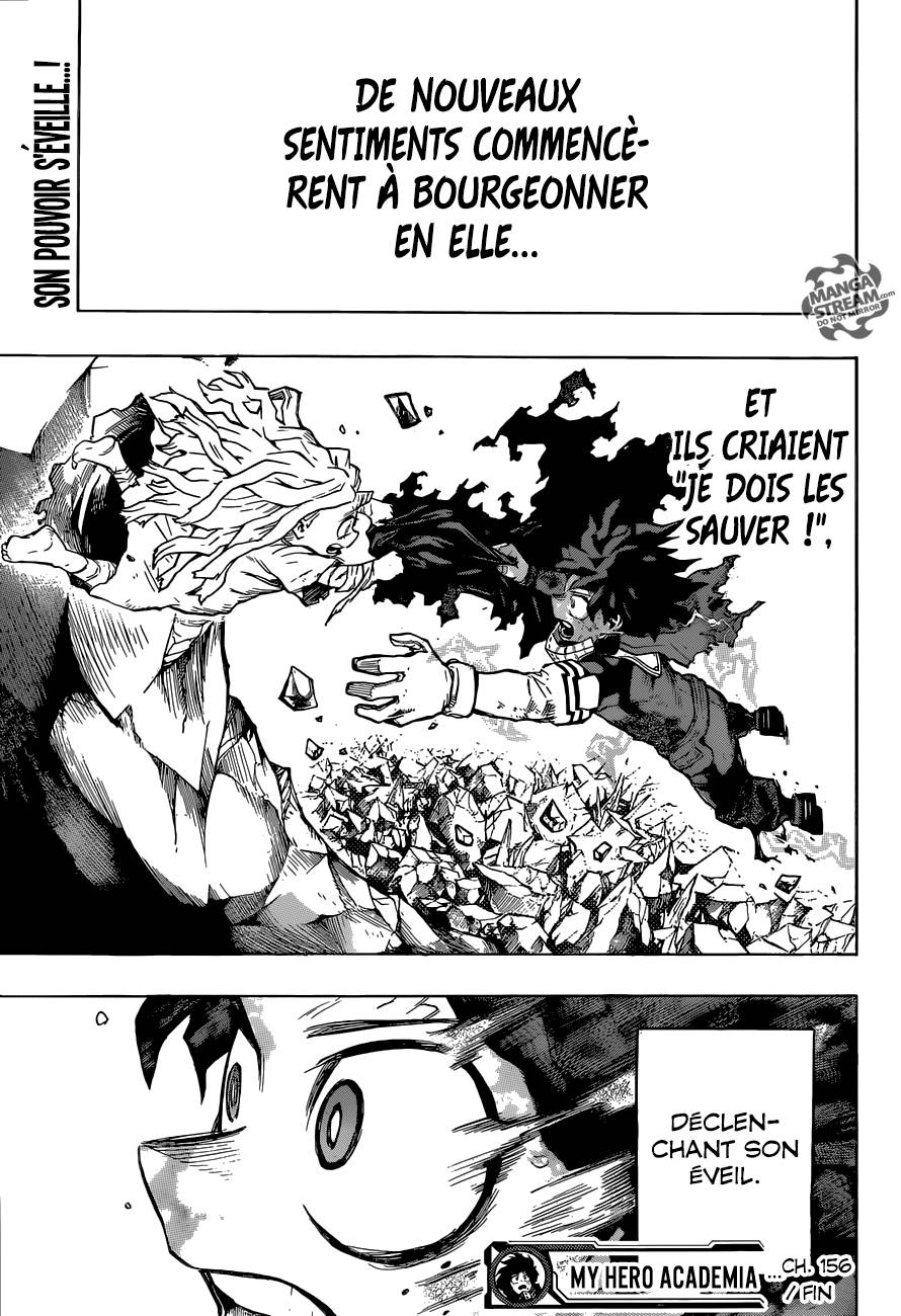 lecture en ligne My Hero Academia 156 page 18