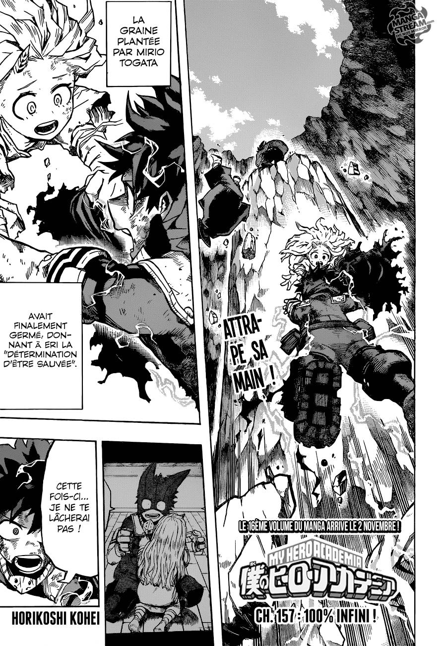 Lecture en ligne My Hero Academia 157 page 3