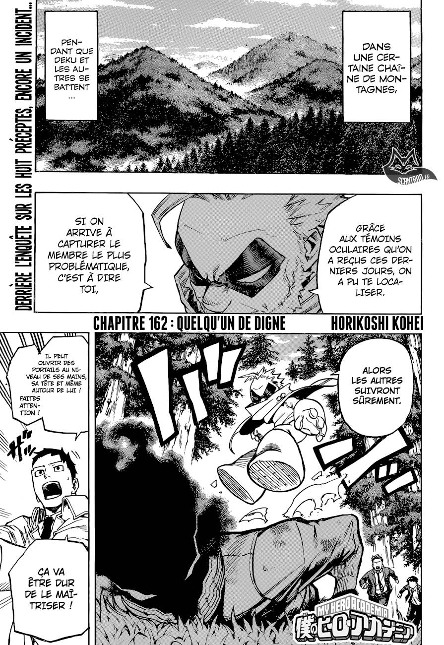 Lecture en ligne My Hero Academia 162 page 1