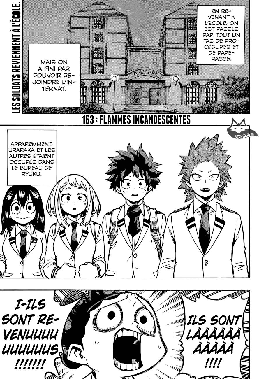 Lecture en ligne My Hero Academia 163 page 1