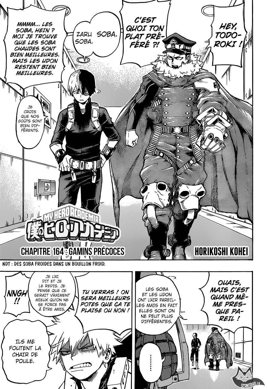 Lecture en ligne My Hero Academia 164 page 1