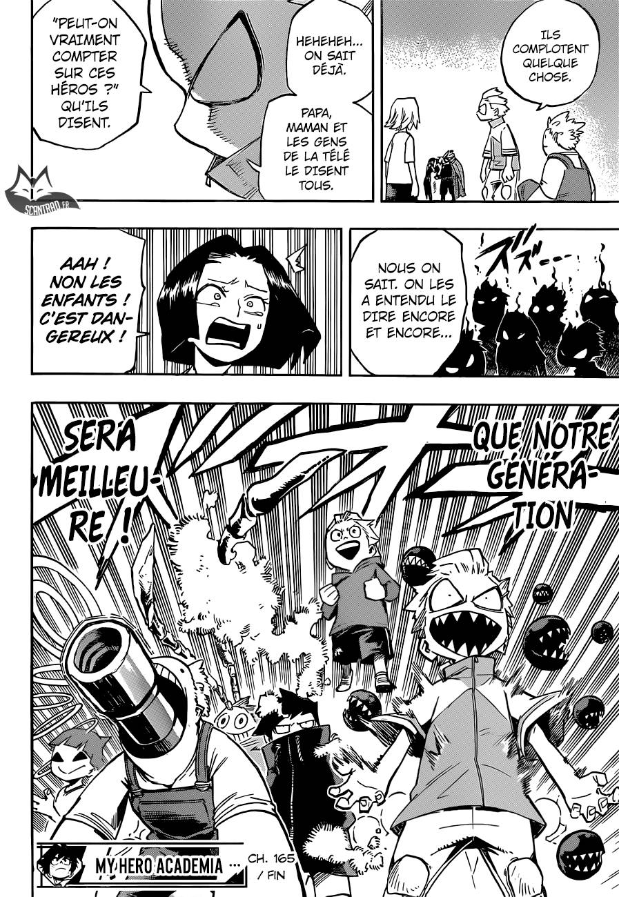 Lecture en ligne My Hero Academia 165 page 17