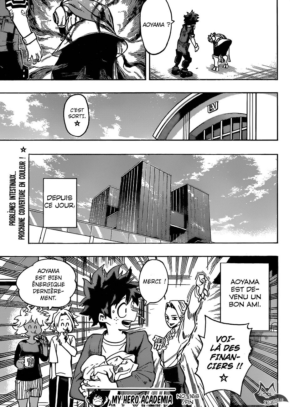 lecture en ligne My Hero Academia 168 page 18