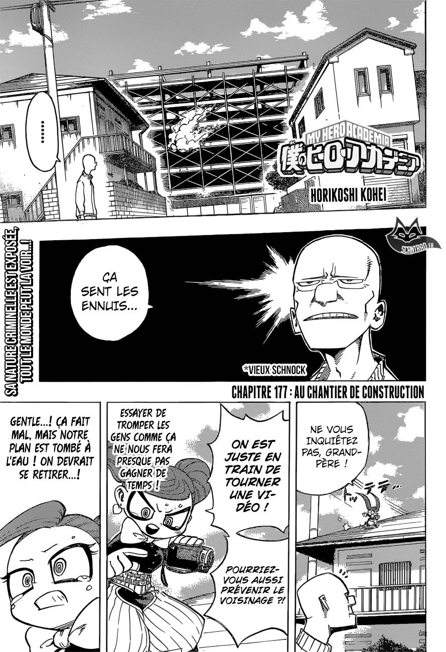 Lecture en ligne My Hero Academia 177 page 1