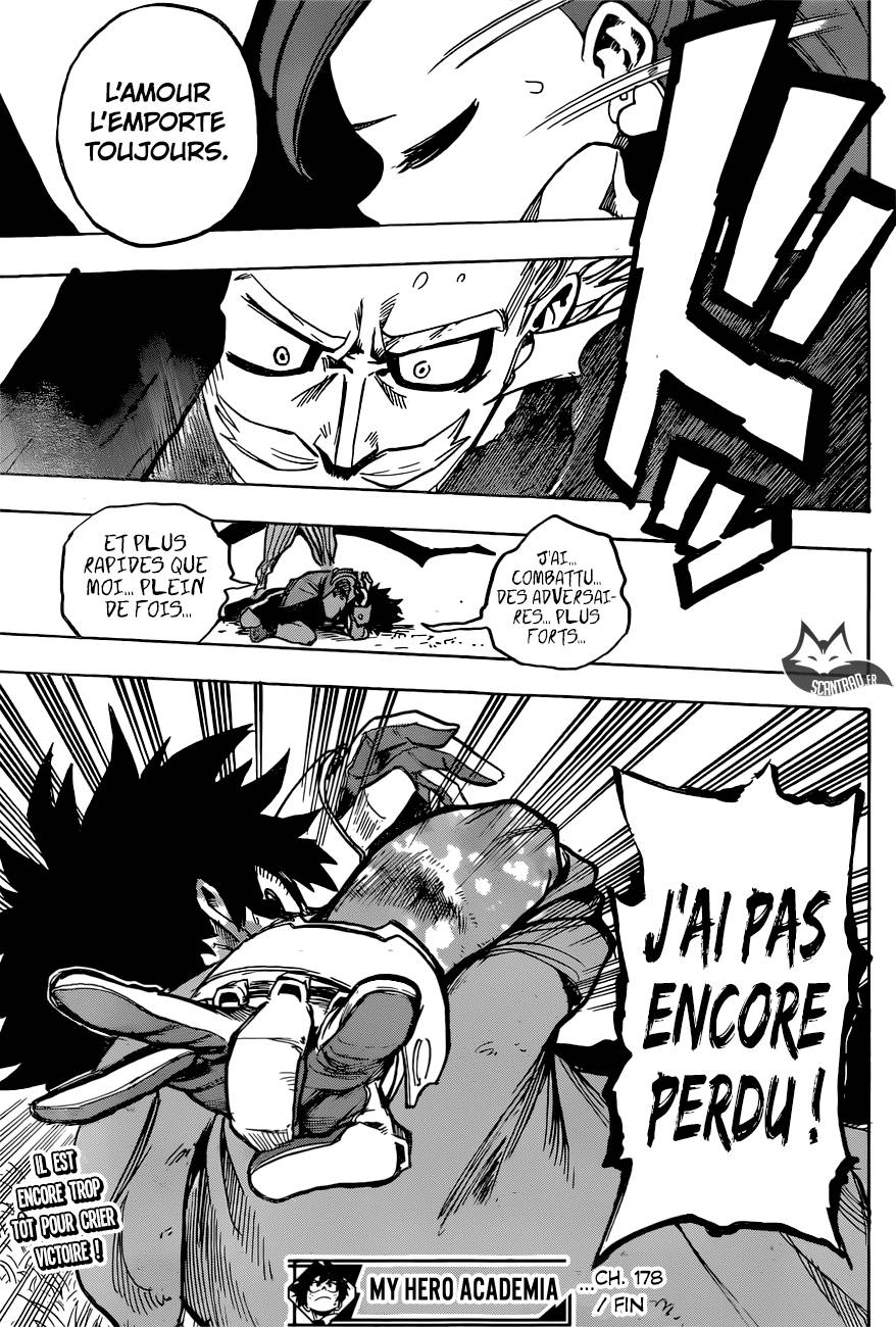 lecture en ligne My Hero Academia 178 page 18