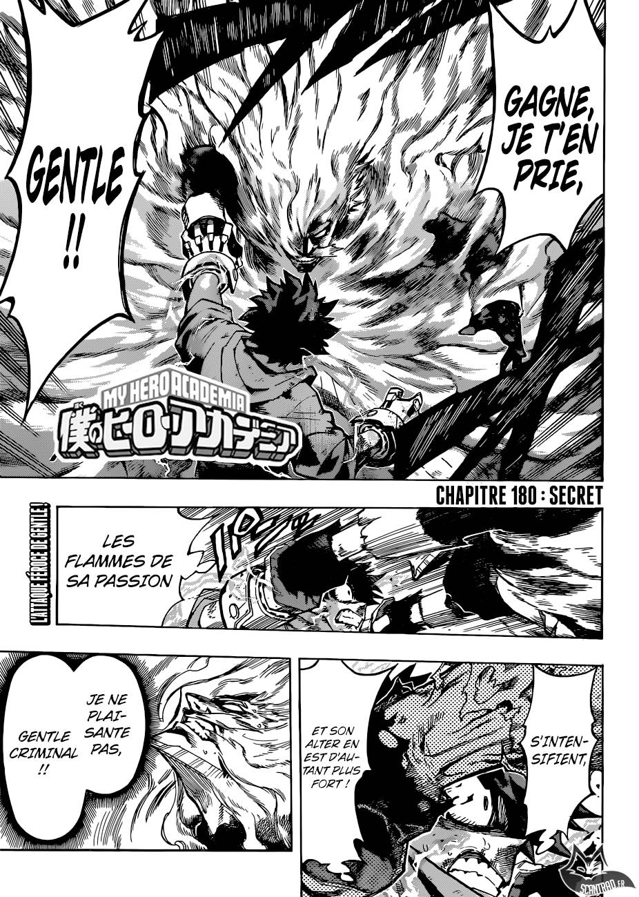 Lecture en ligne My Hero Academia 180 page 1