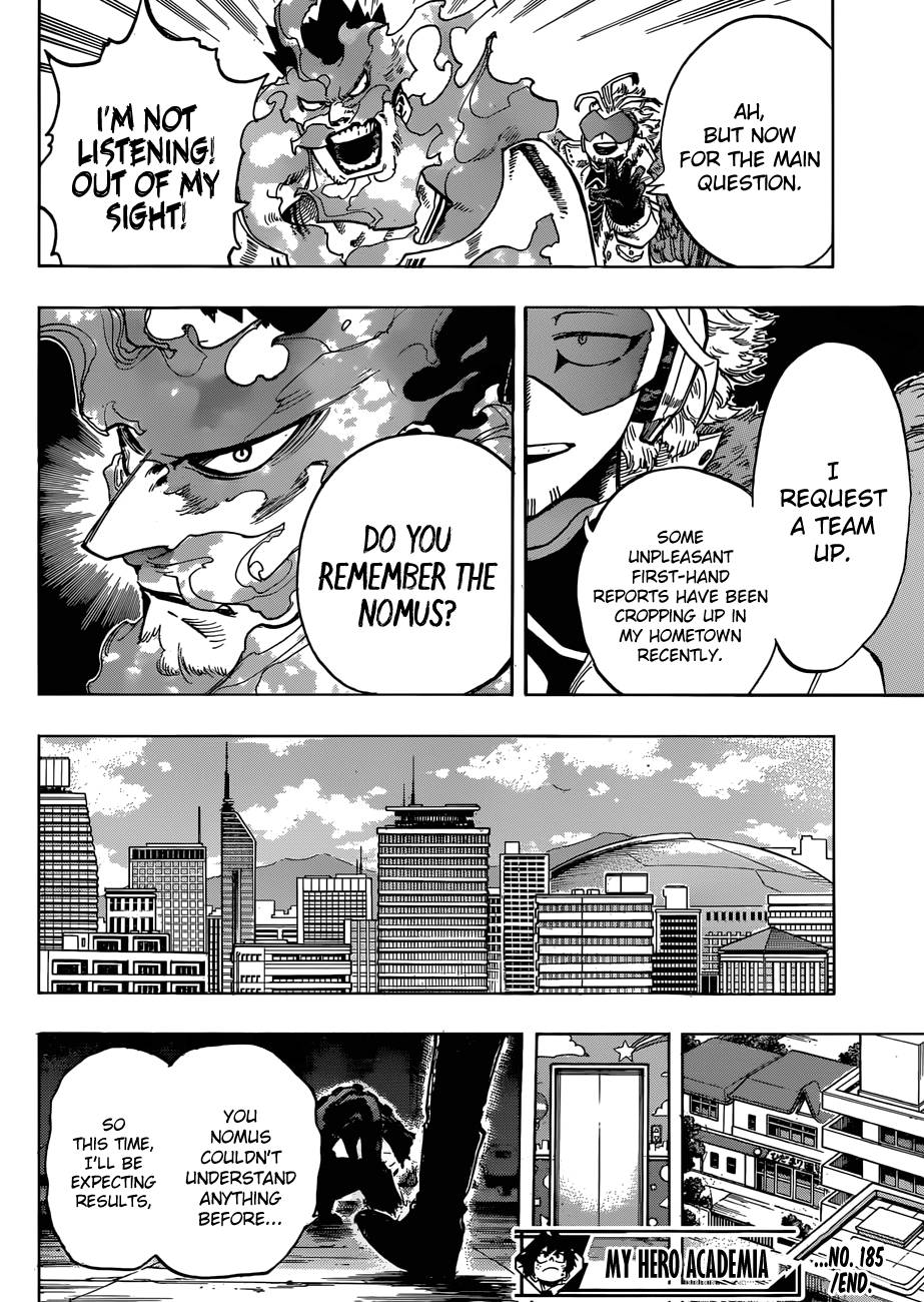 Lecture en ligne My Hero Academia 185 page 14