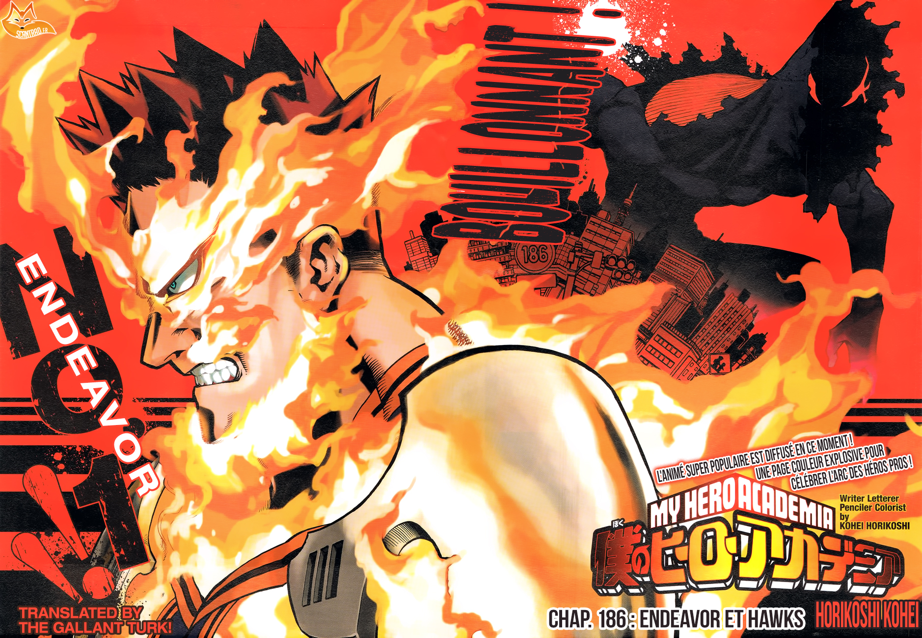 Lecture en ligne My Hero Academia 186 page 1