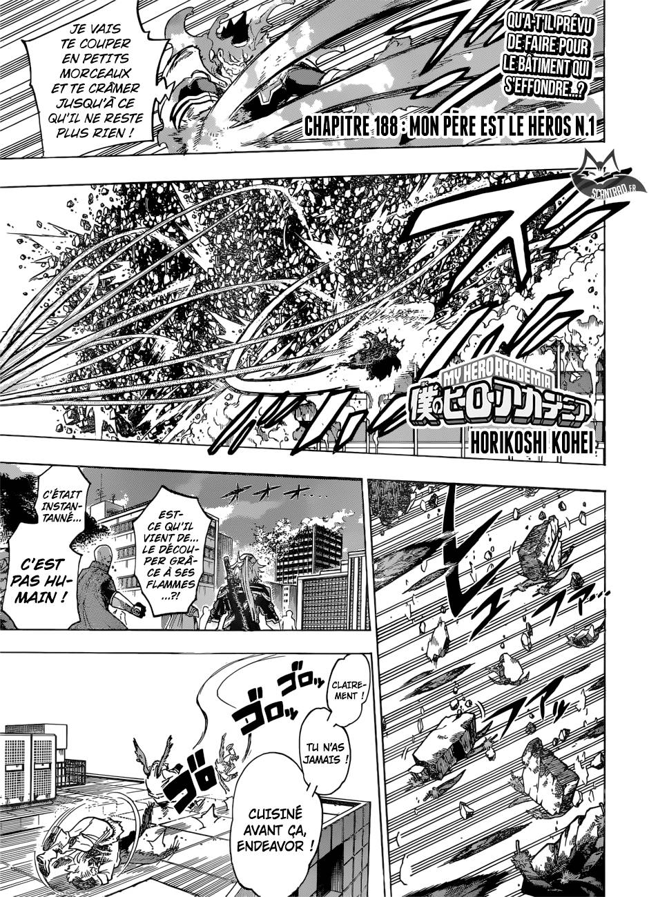 Lecture en ligne My Hero Academia 188 page 1