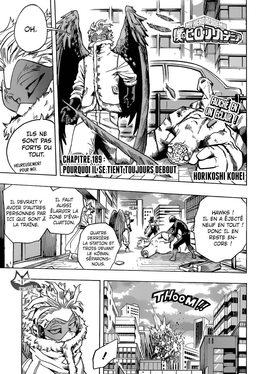 Lecture en ligne My Hero Academia 189 page 1