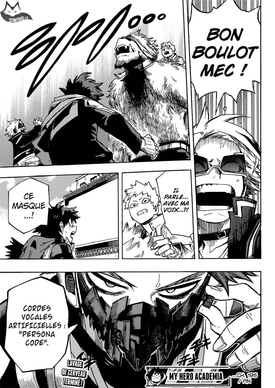 lecture en ligne My Hero Academia 195 page 17