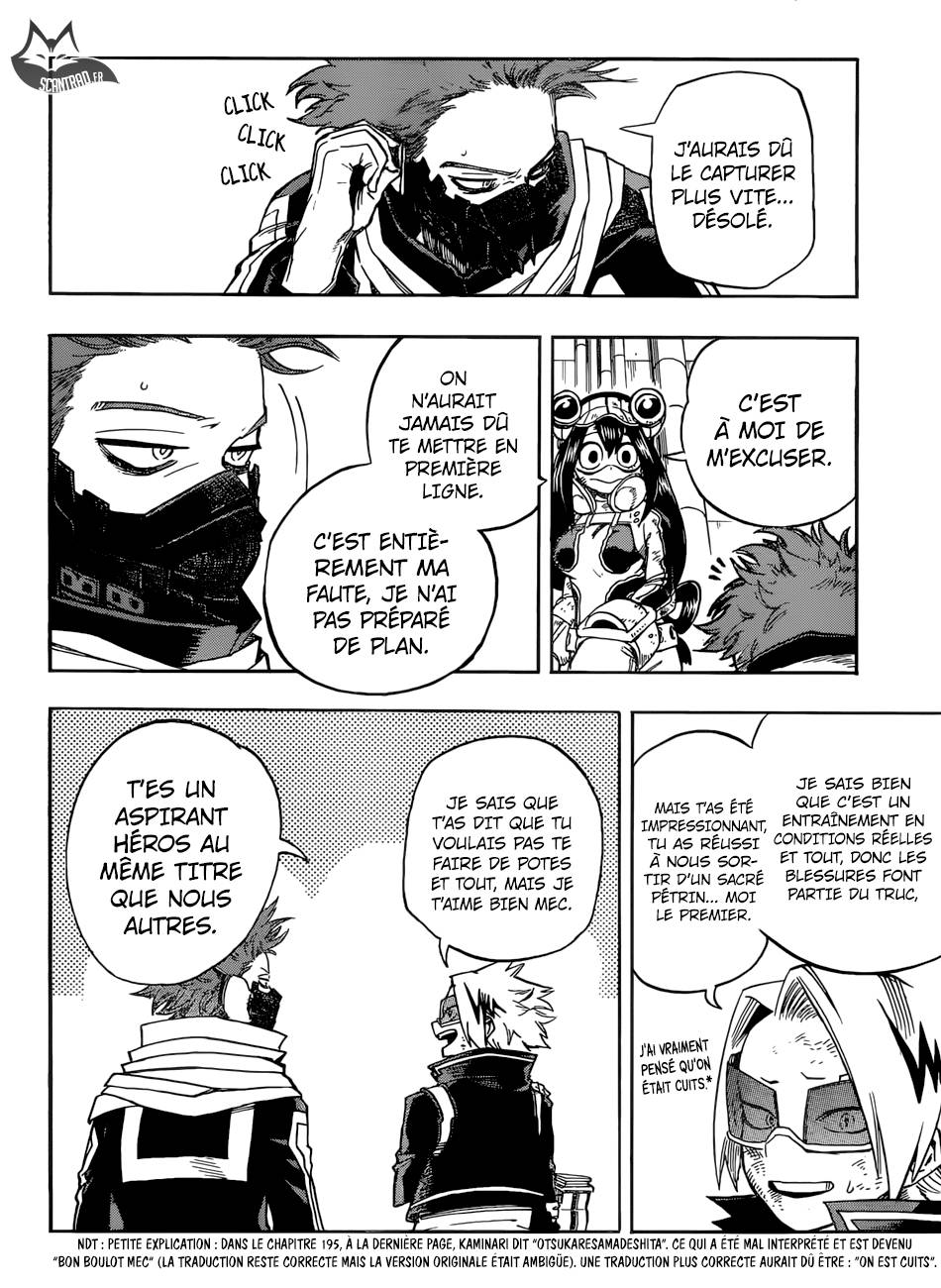 Lecture en ligne My Hero Academia 196 page 12