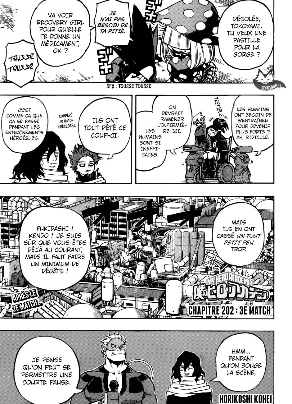 Lecture en ligne My Hero Academia 202 page 1