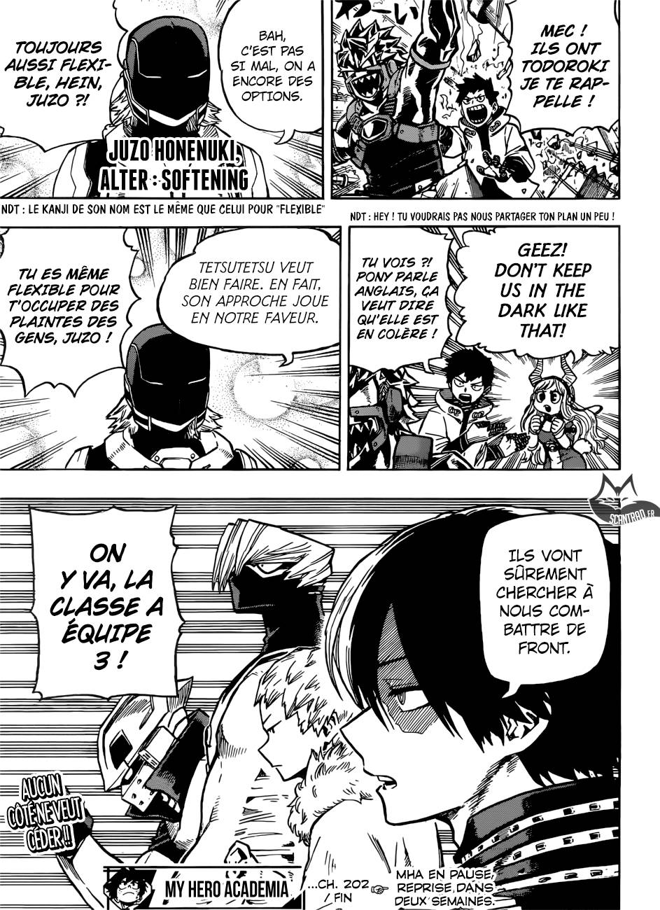 Lecture en ligne My Hero Academia 202 page 12