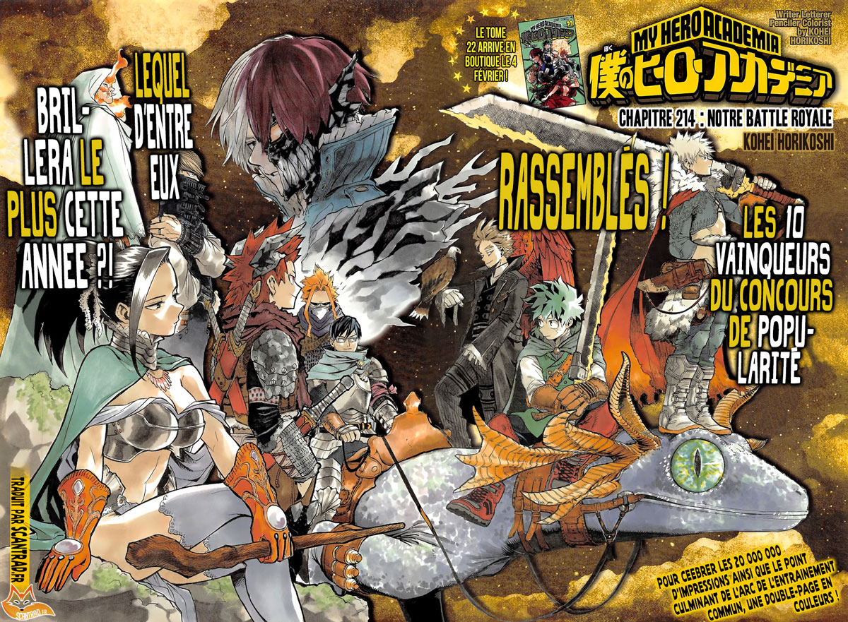 Lecture en ligne My Hero Academia 214 page 3