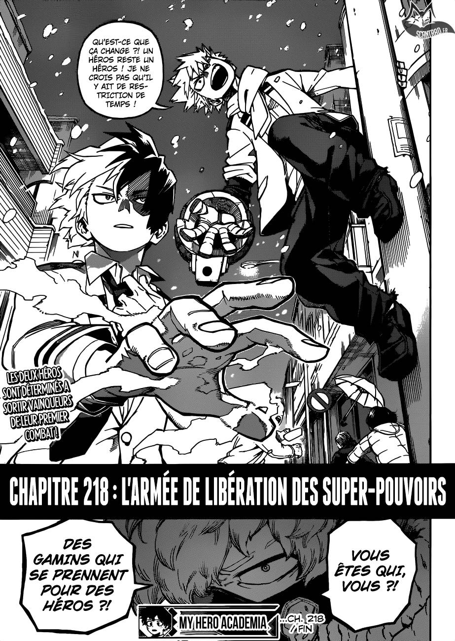 lecture en ligne My Hero Academia 218 page 16