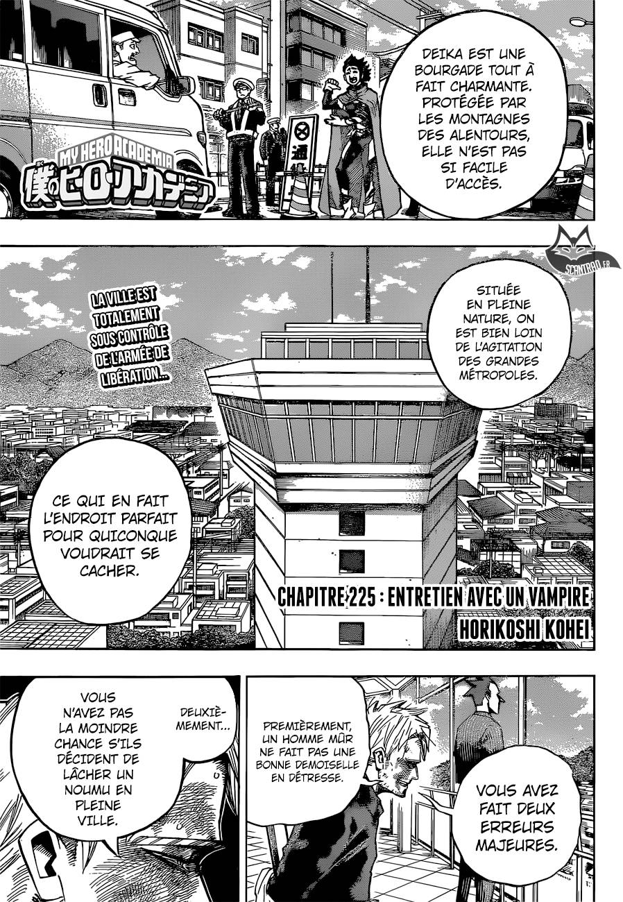 Lecture en ligne My Hero Academia 225 page 1