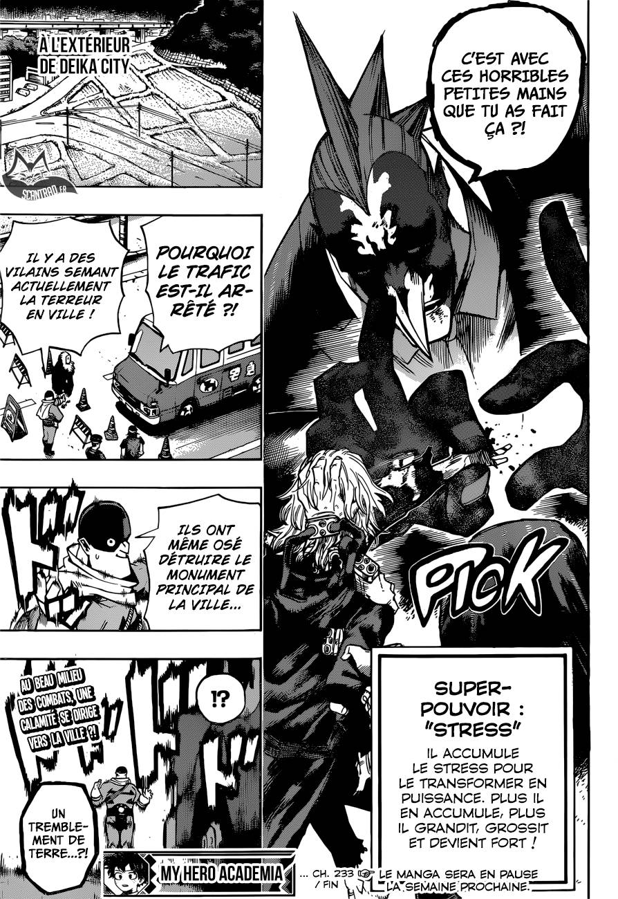 lecture en ligne My Hero Academia 233 page 16