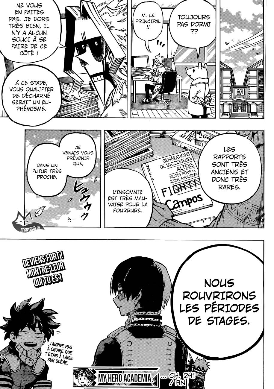 lecture en ligne My Hero Academia 241 page 18