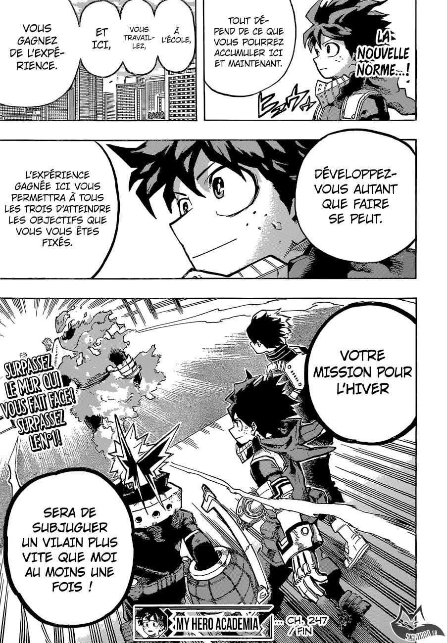 Lecture en ligne My Hero Academia 247 page 14