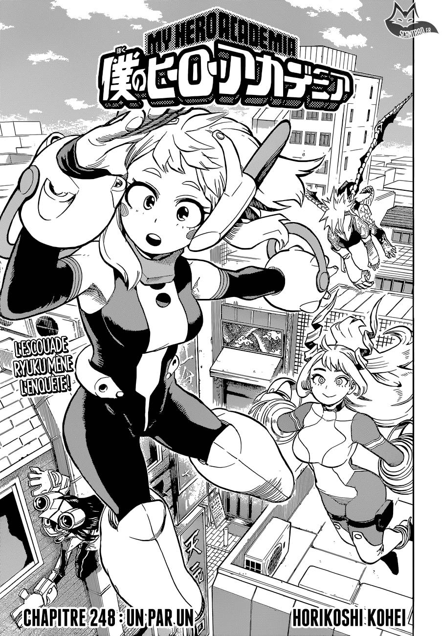 Lecture en ligne My Hero Academia 248 page 1