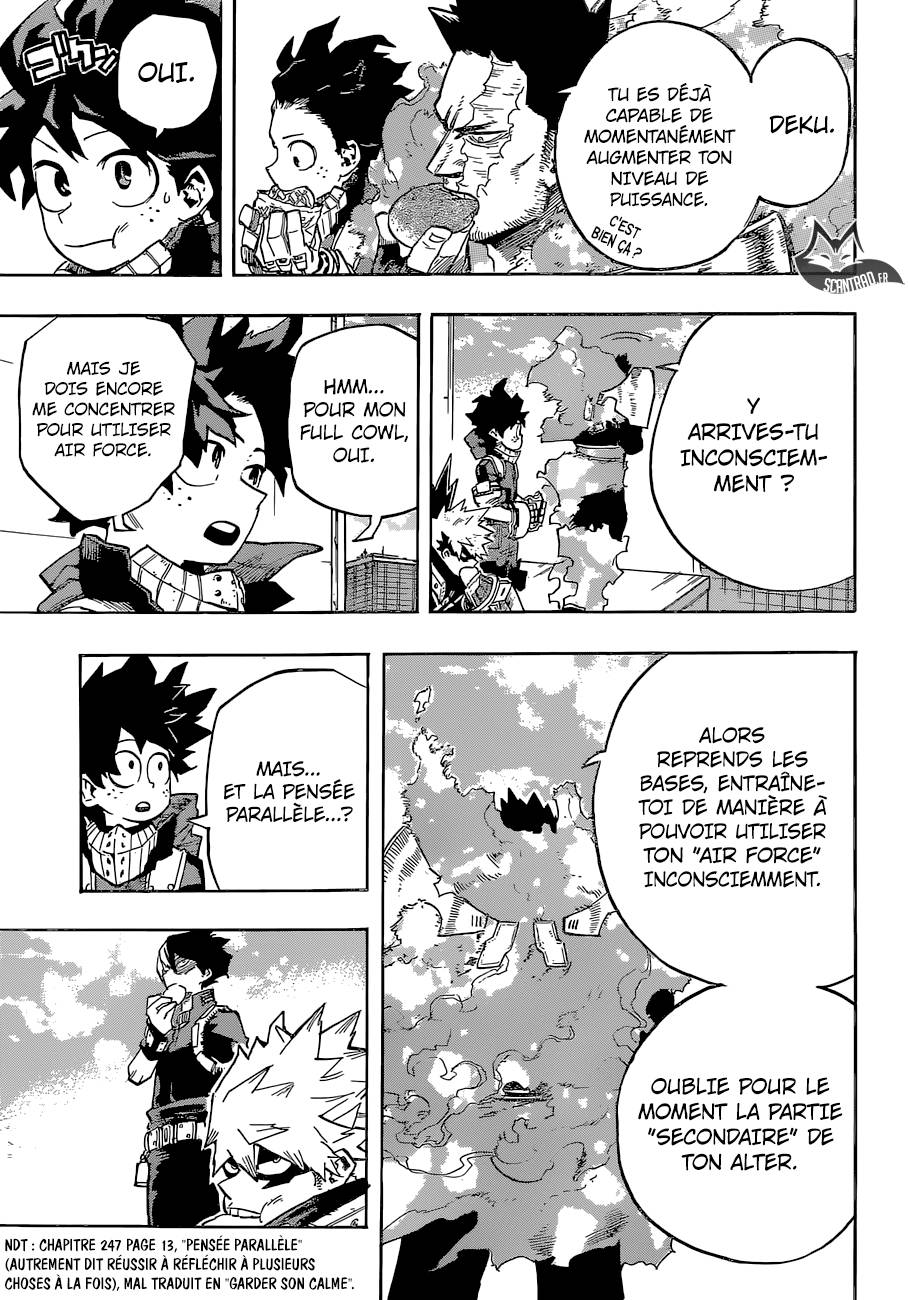 Lecture en ligne My Hero Academia 248 page 10