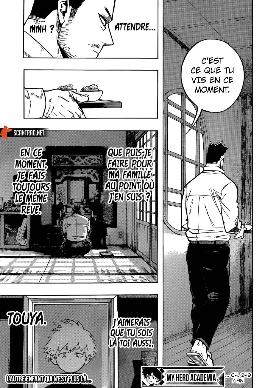 lecture en ligne My Hero Academia 249 page 16