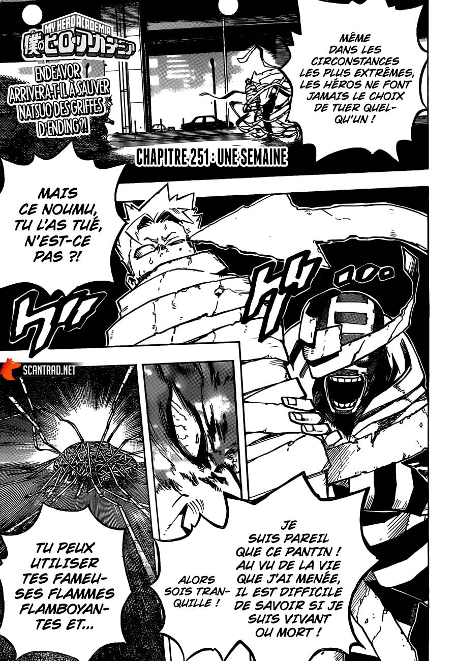 Lecture en ligne My Hero Academia 251 page 1