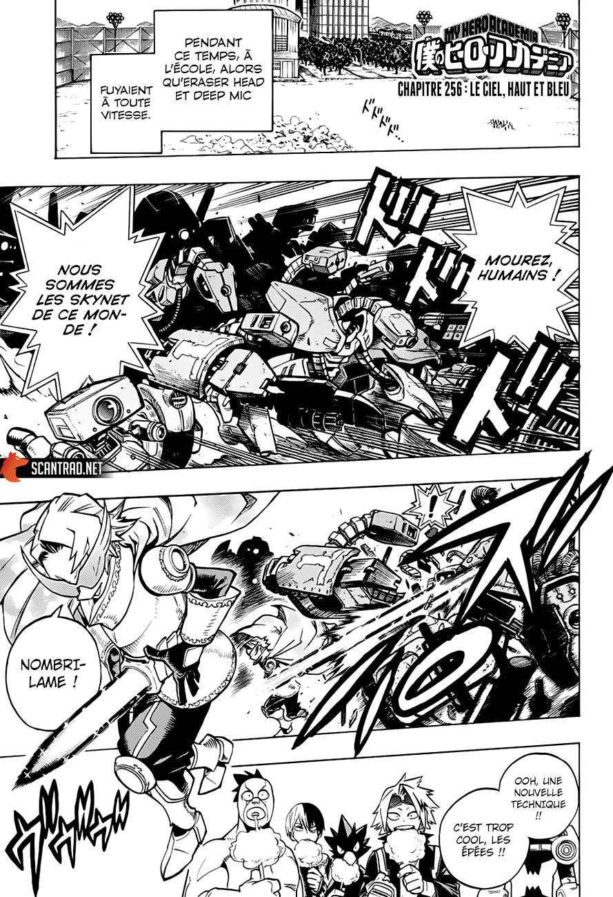 Lecture en ligne My Hero Academia 256 page 1