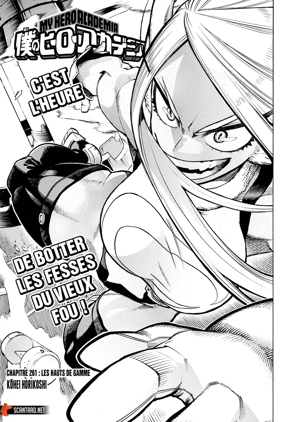 Lecture en ligne My Hero Academia 261 page 1