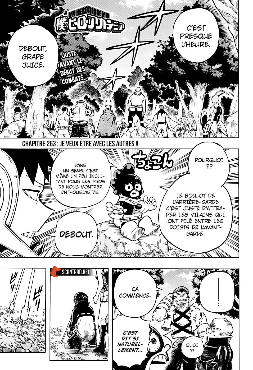 Lecture en ligne My Hero Academia 263 page 1