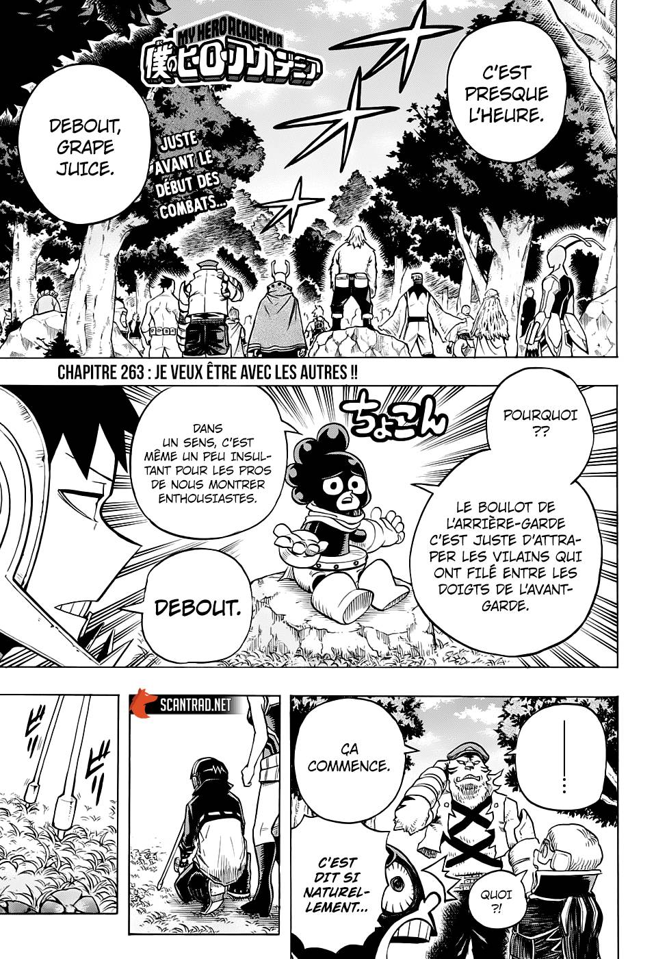 Lecture en ligne My Hero Academia 263 page 1