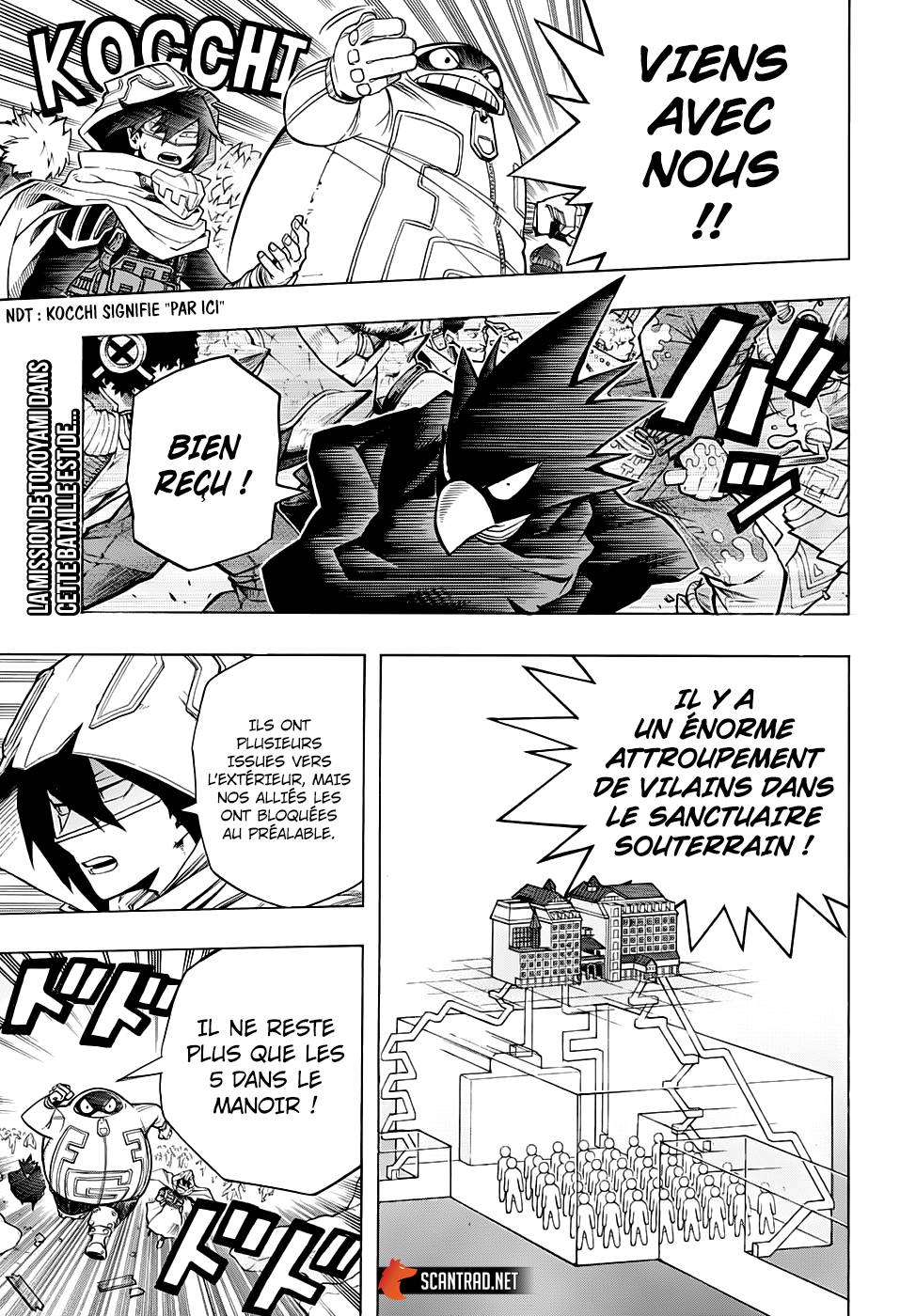Lecture en ligne My Hero Academia 265 page 1